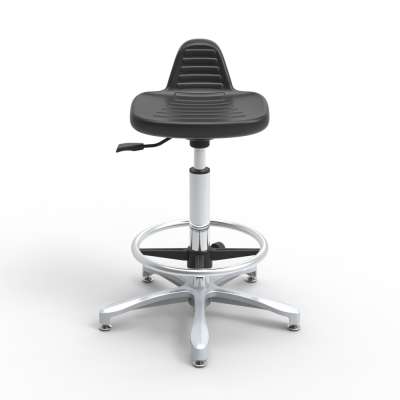 good quality Antistatic Pu work Chair Lab chair Swivel work chair workshop station stool